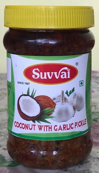 Picture of Coconut With Garlic Pickle 300 Gm